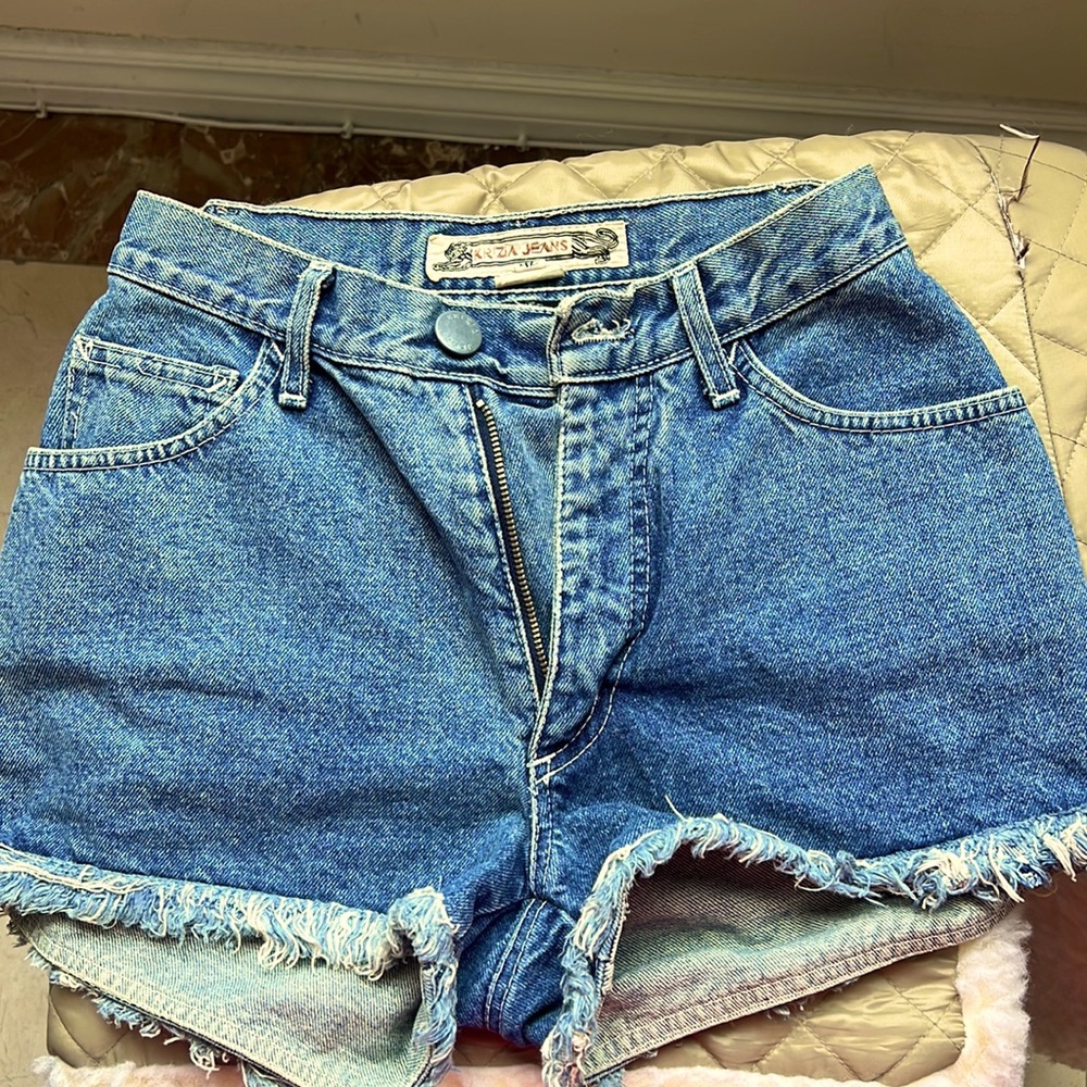 Crizia jeans blue short